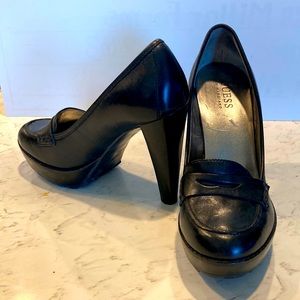 Guess black high heels - size 7.5